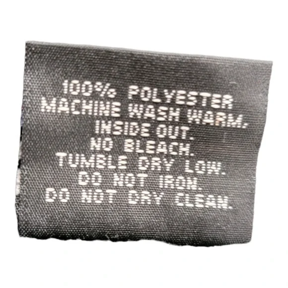 Full Zip USA Olympic Embroidered Fleece Jacket Black Size Large - Picture 3 of 5